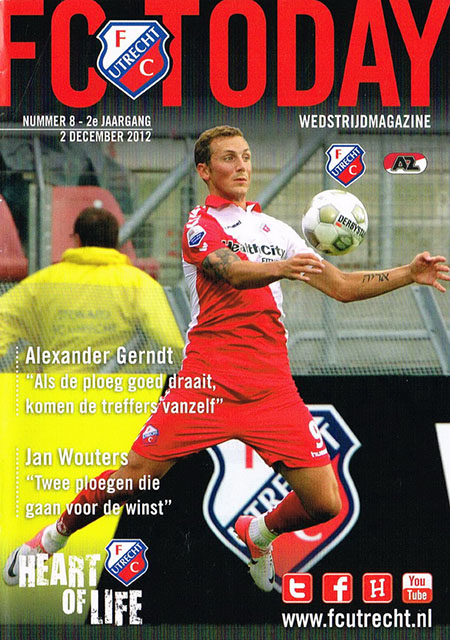 AZ Programma 2-dec-2012 Utrecht uit